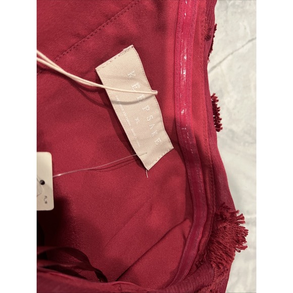 Anthropologie Ruffled One-Shoulder Top by Keepsake $168 Sz XL- NWT - Picture 9 of 12